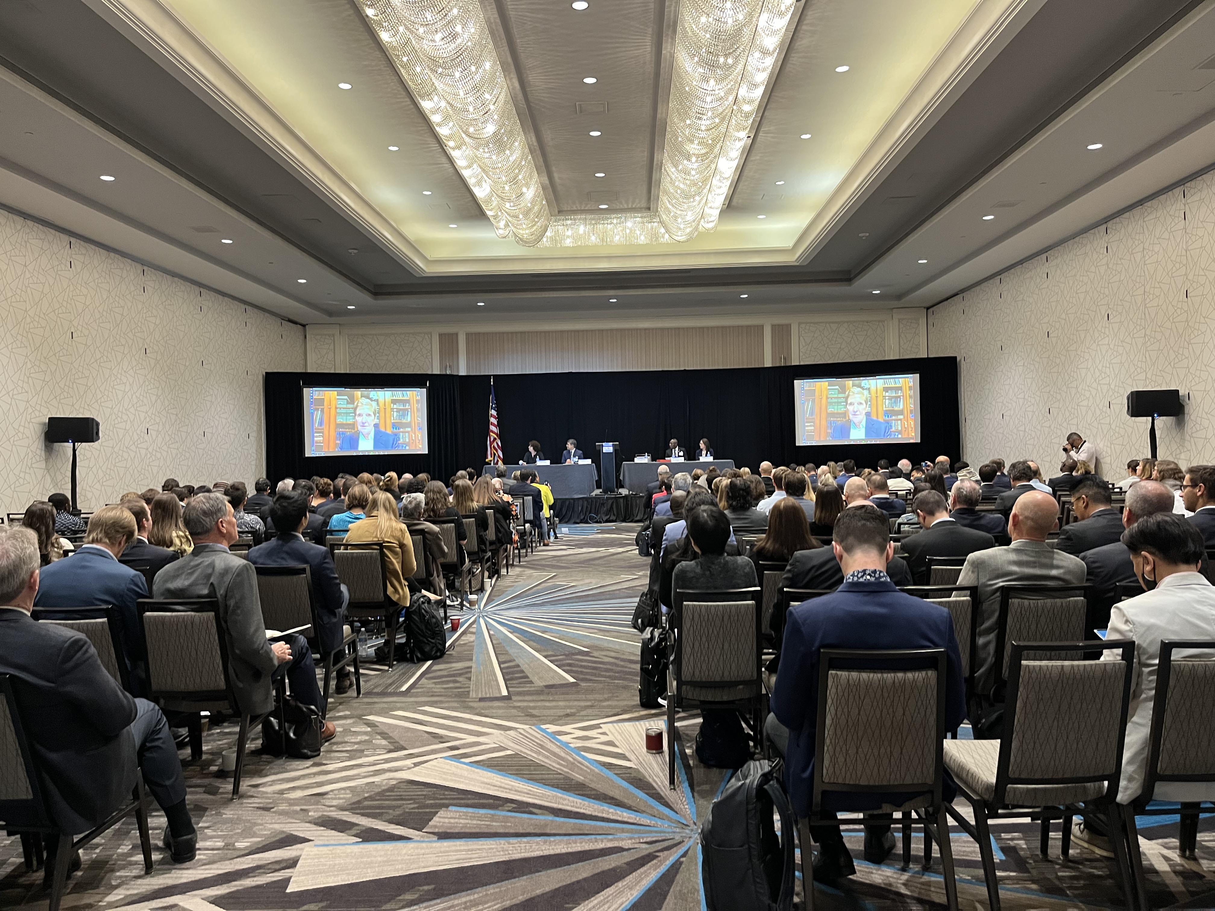 Special Presidential Envoy for Climate John Kerry's keynote address at the 2022 Global Methane Forum in Washington, D.C., United States. <br><span class='small text-muted'>(2022, United States)</span>